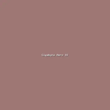 Gigabyte Aero 16